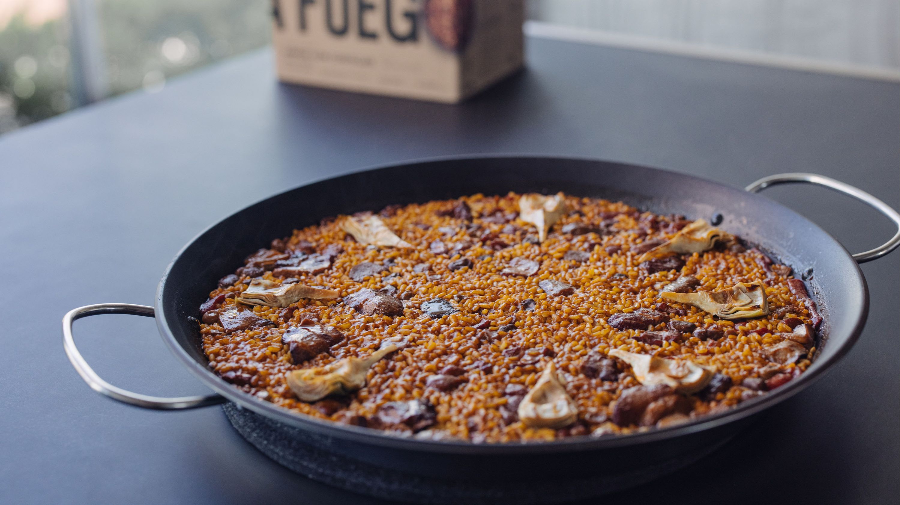 Arroz con costillas de Quique Dacosta.