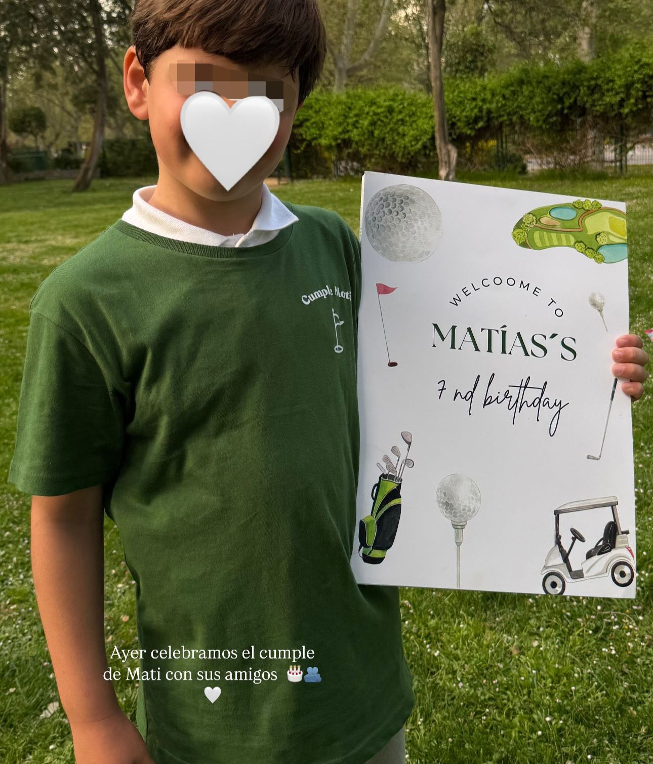 Así ha crecido Mati, el hijo mayor de Laura Matamoros