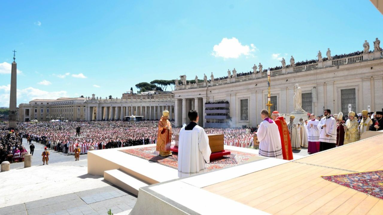 El funeral del papa Francisco, en imágenes