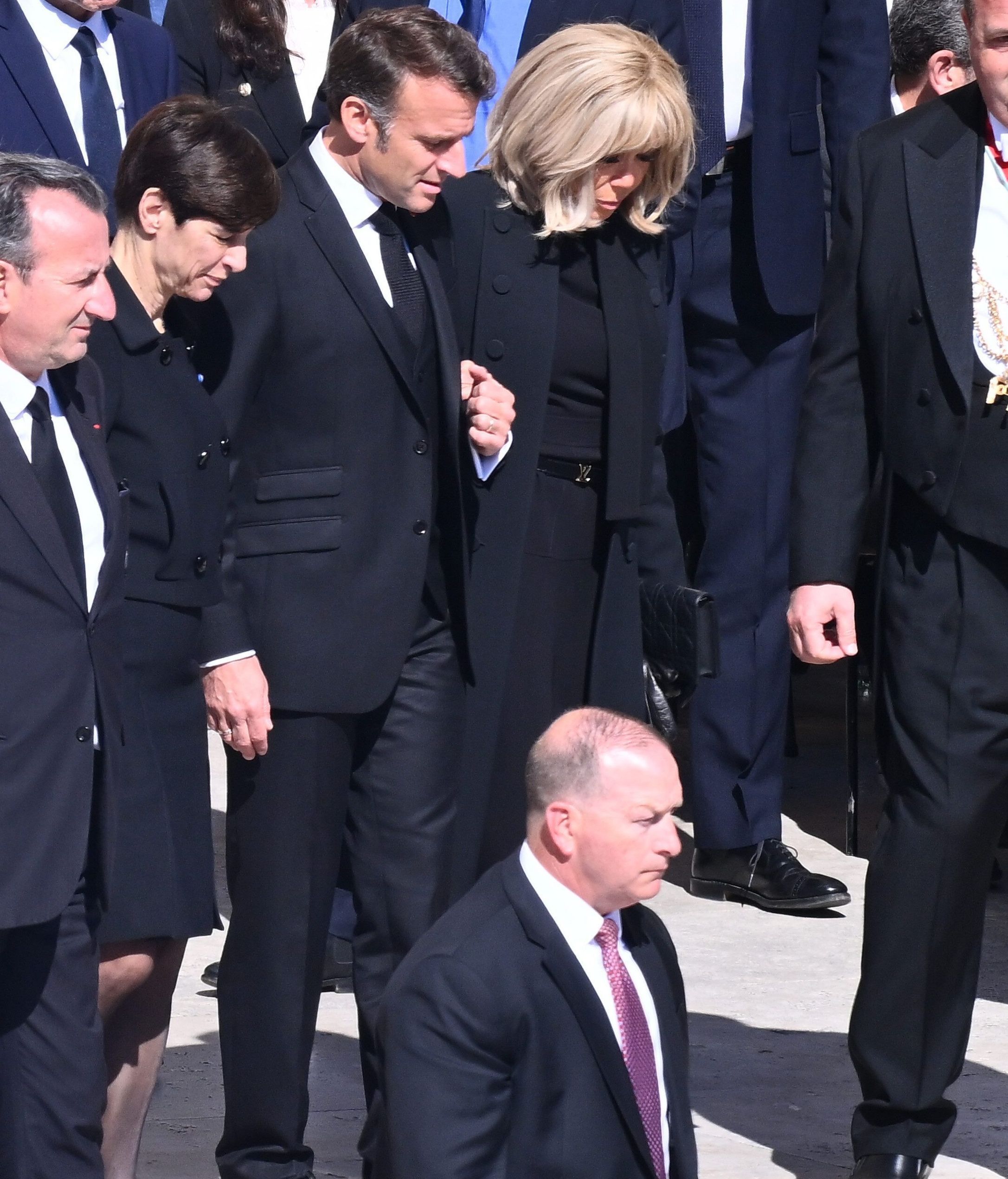 Emmanuel y Brigitte Macron