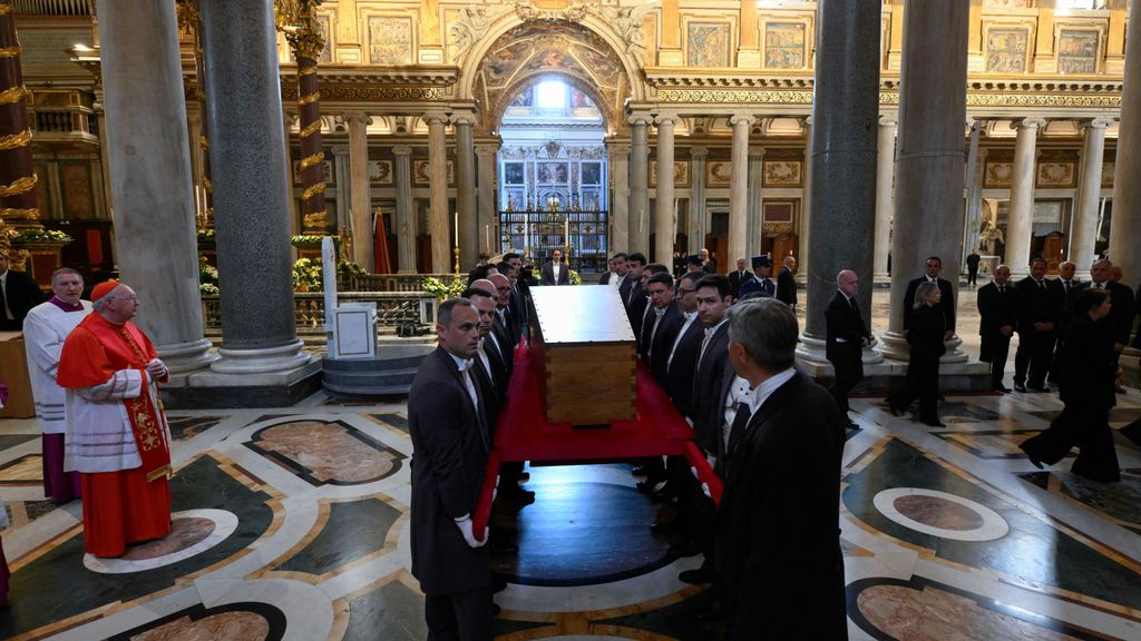 Entierro del papa Francisco en la basílica de Santa María la Mayor
