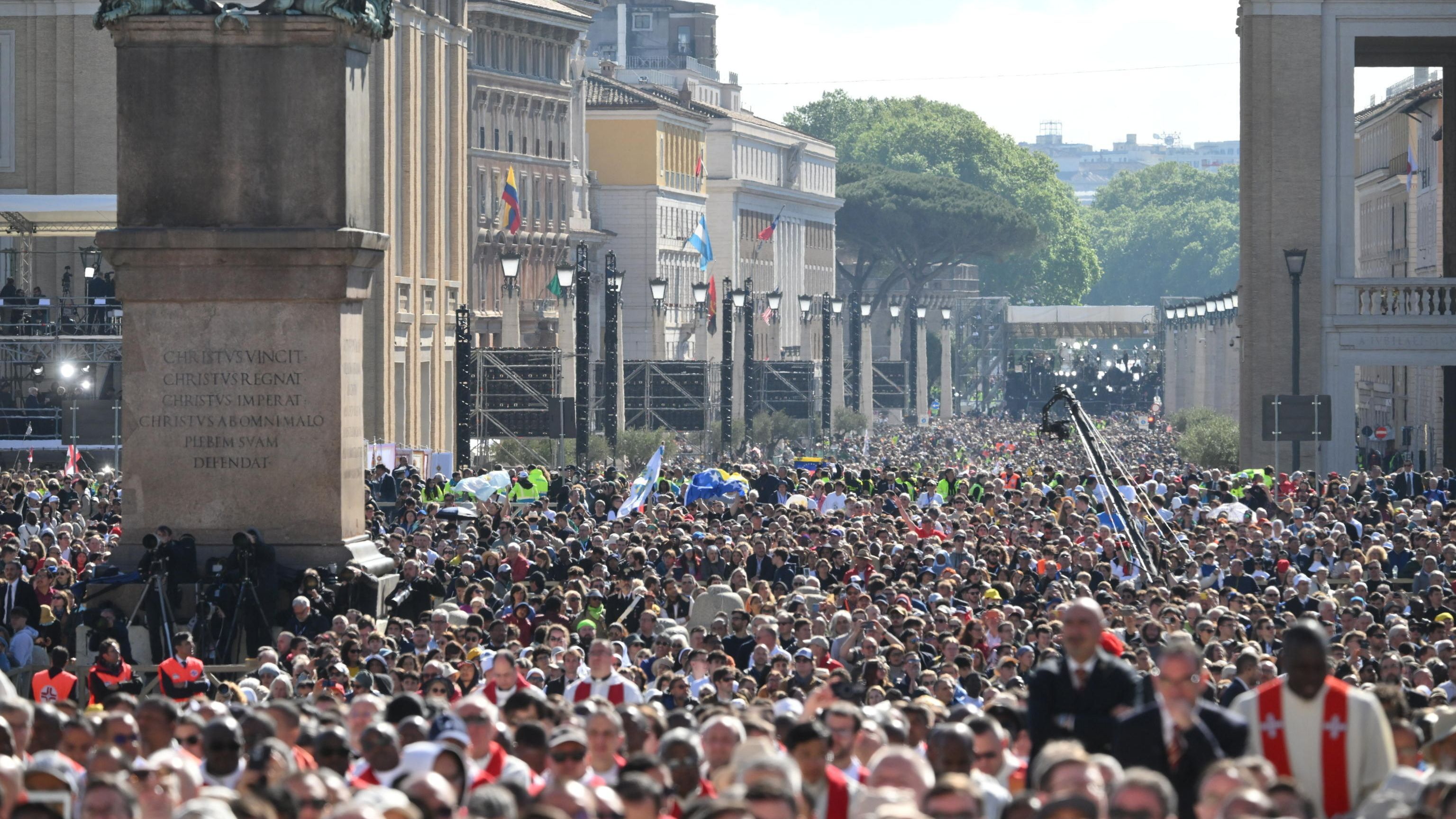 Las imágenes del funeral del papa Francisco