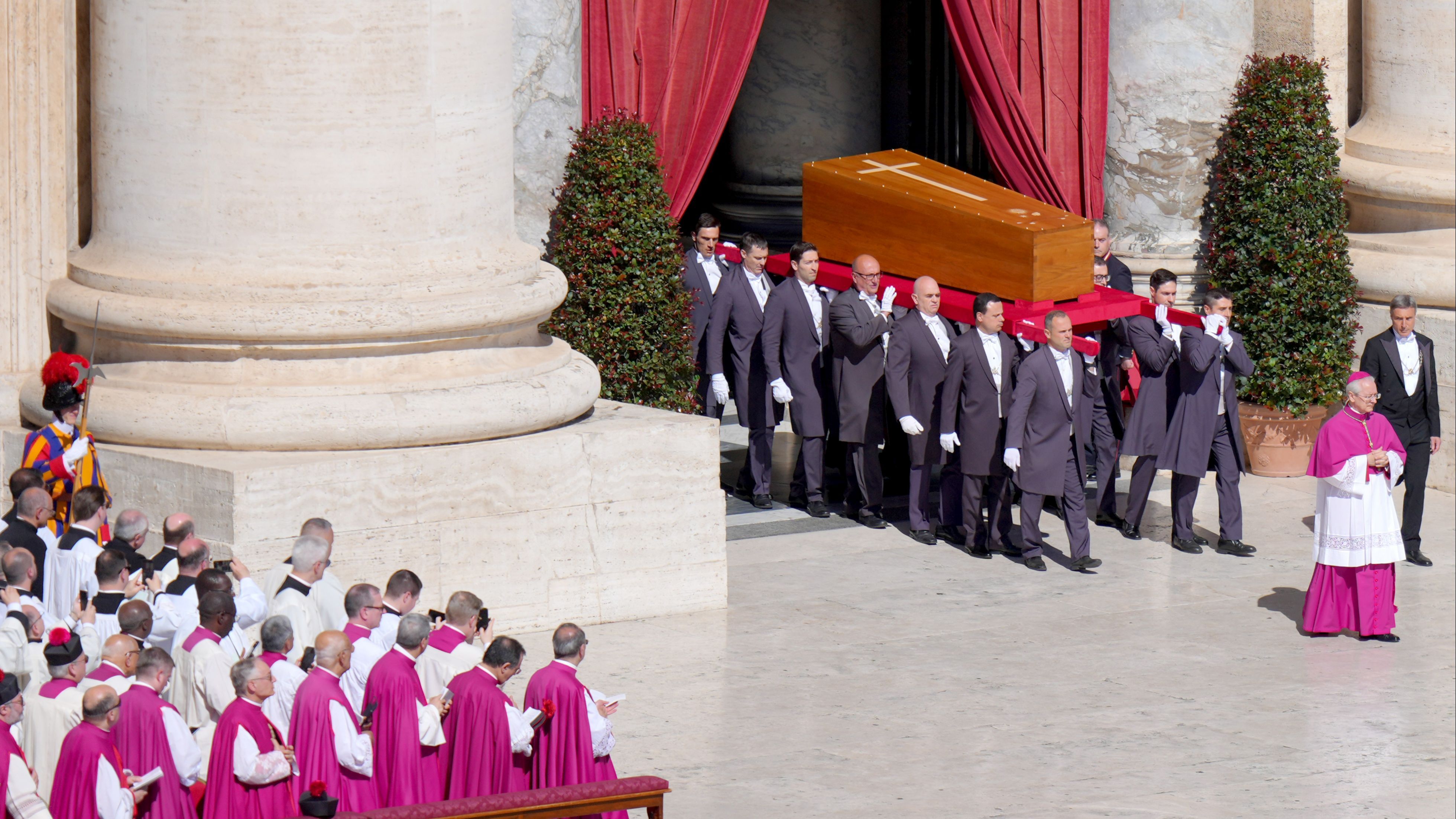 Las imágenes del funeral del papa Francisco