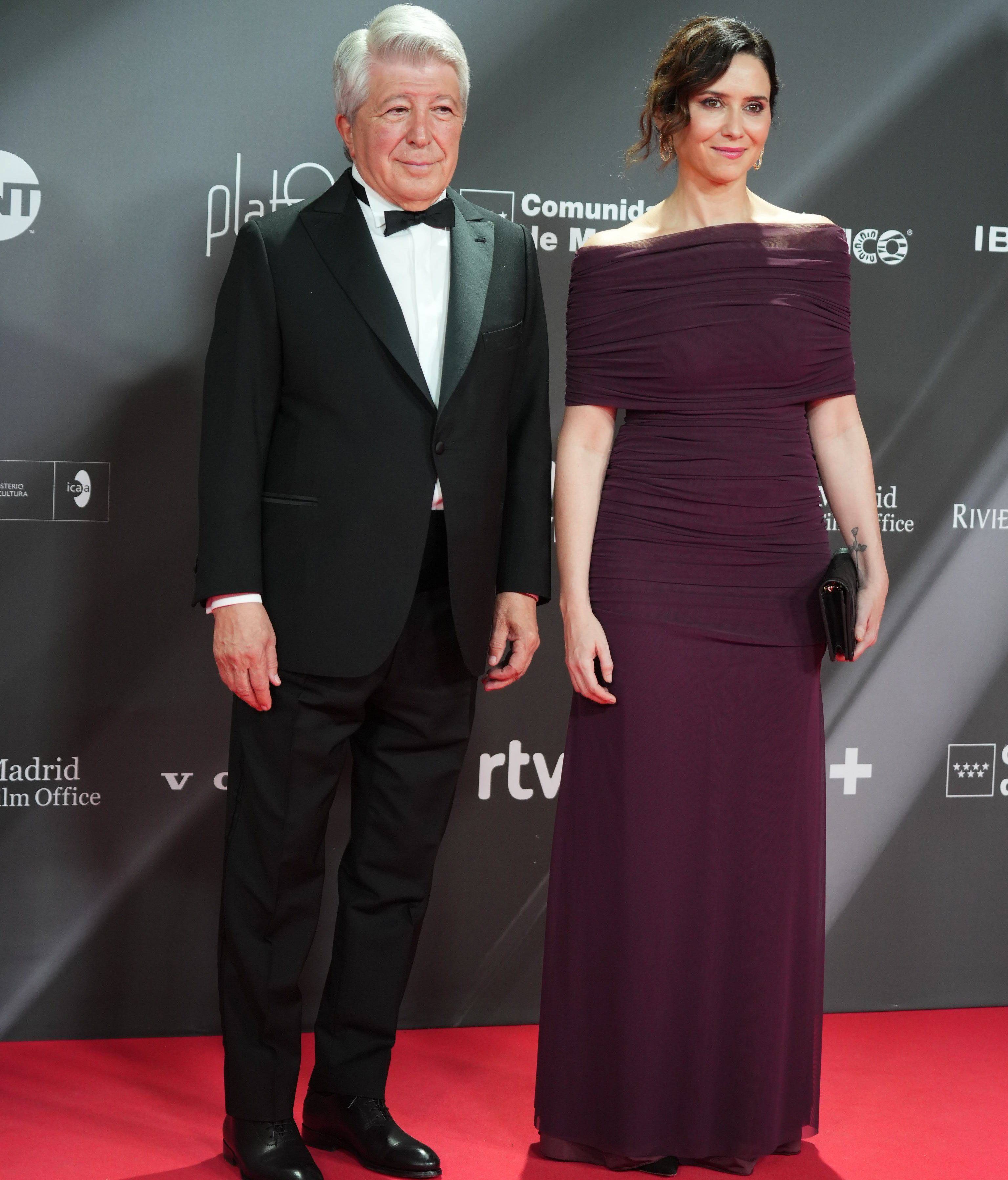 Isabel Díaz Ayuso y Enrique Cerezo