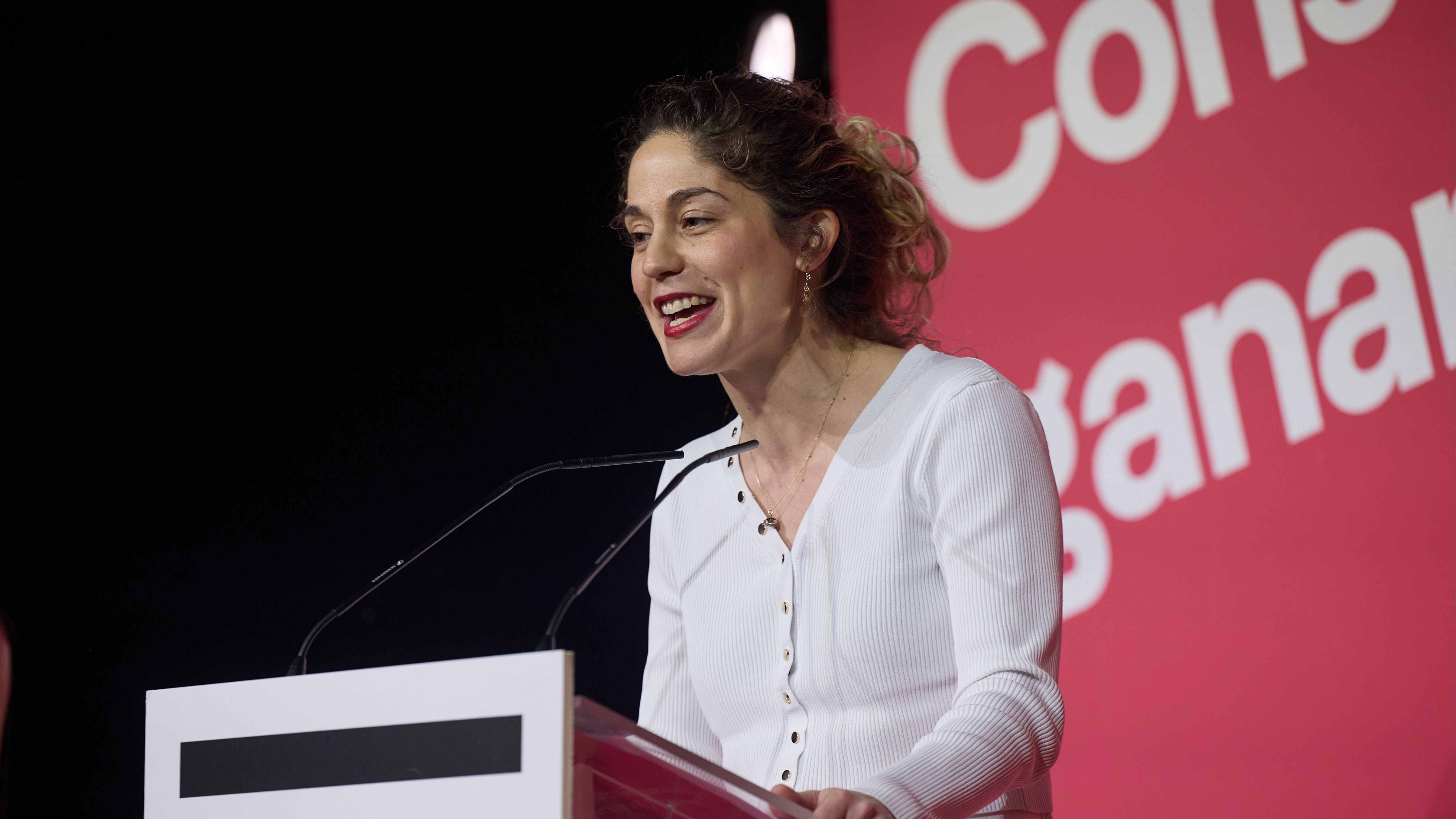 La nueva co-coordinadora general de Sumar, Lara Hernández