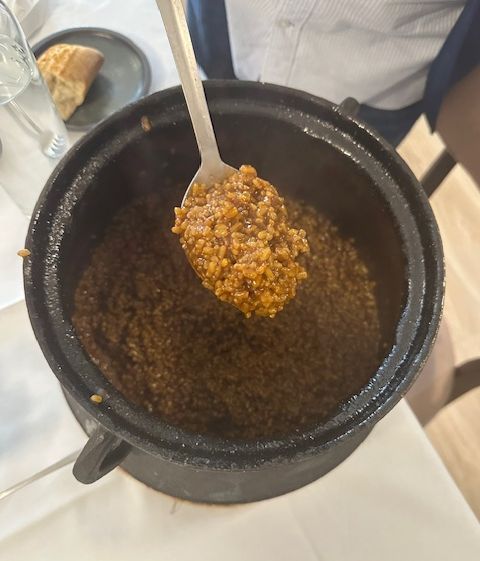 Caldero en Restaurante Malvasía
