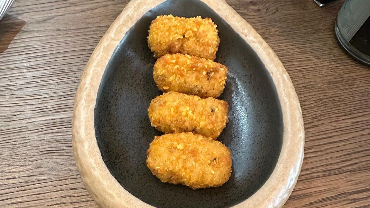 Croqueta de chuleta madurada de El Rincón del Patrón