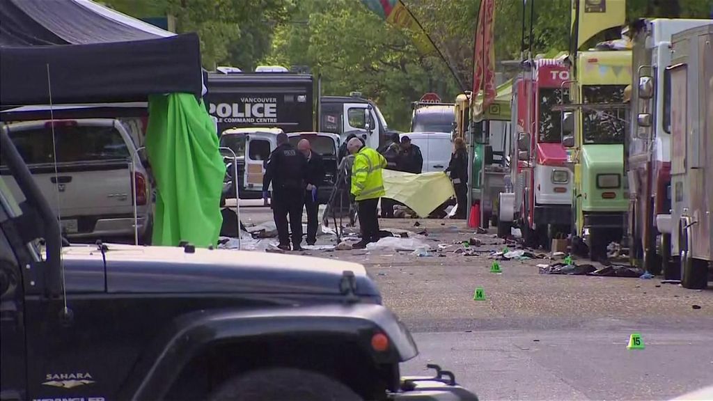 El sospechoso del atropello múltiple en Vancouver que dejó 11 muertos, acusado de ocho cargos de asesinato