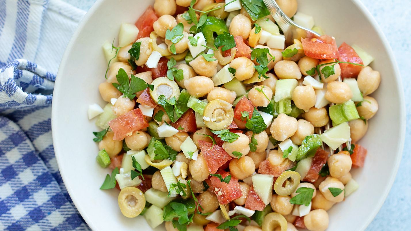 Ensalada de garbanzos