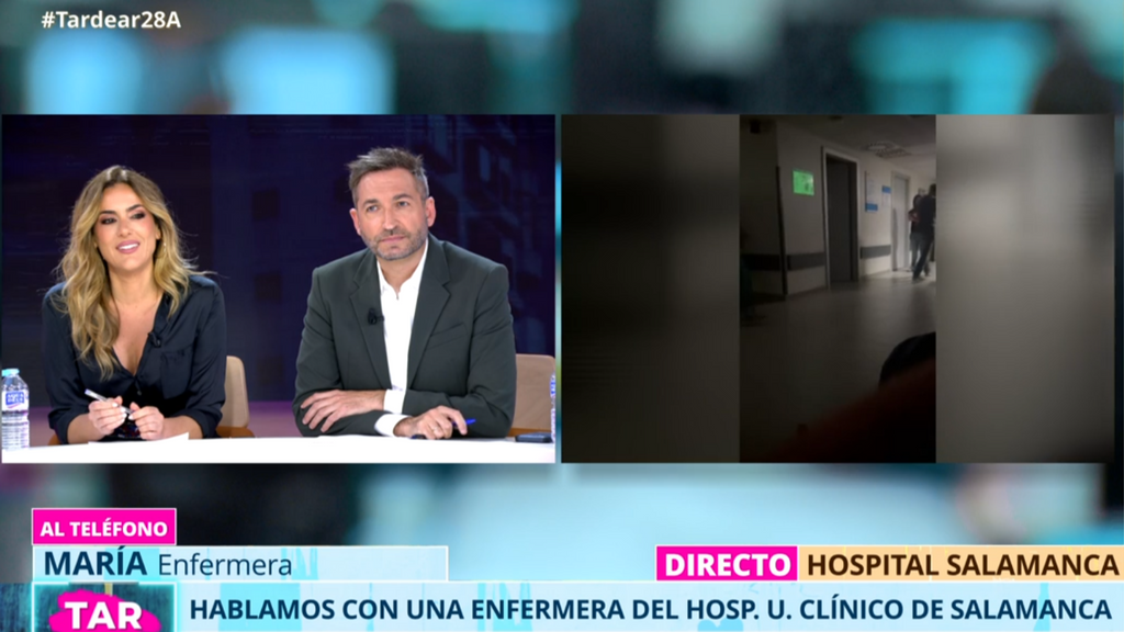 El testimonio de una enfermera del hospital clínico de Salamanca ante el apagón: "Ha sido un caos"