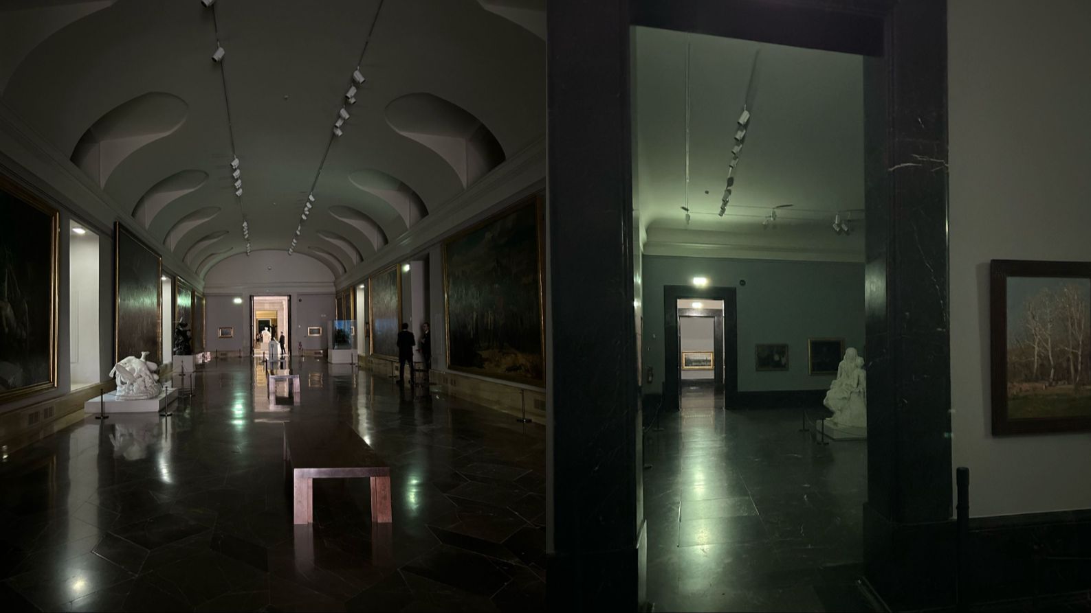 La insólita oscuridad del Museo del Prado