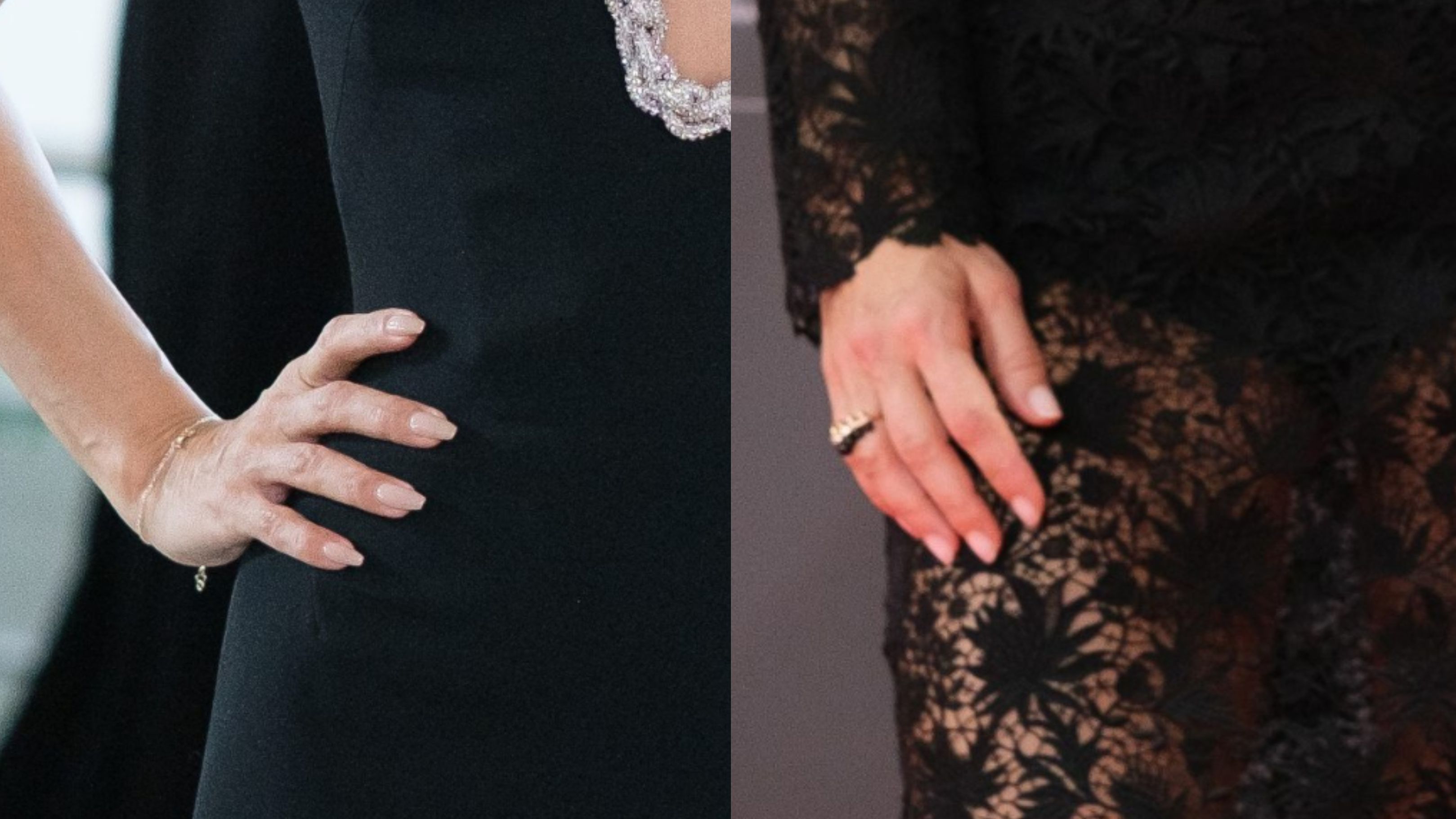 La manicura de Eva Longoria y la de Juana Acosta, en un montaje fotográfico
