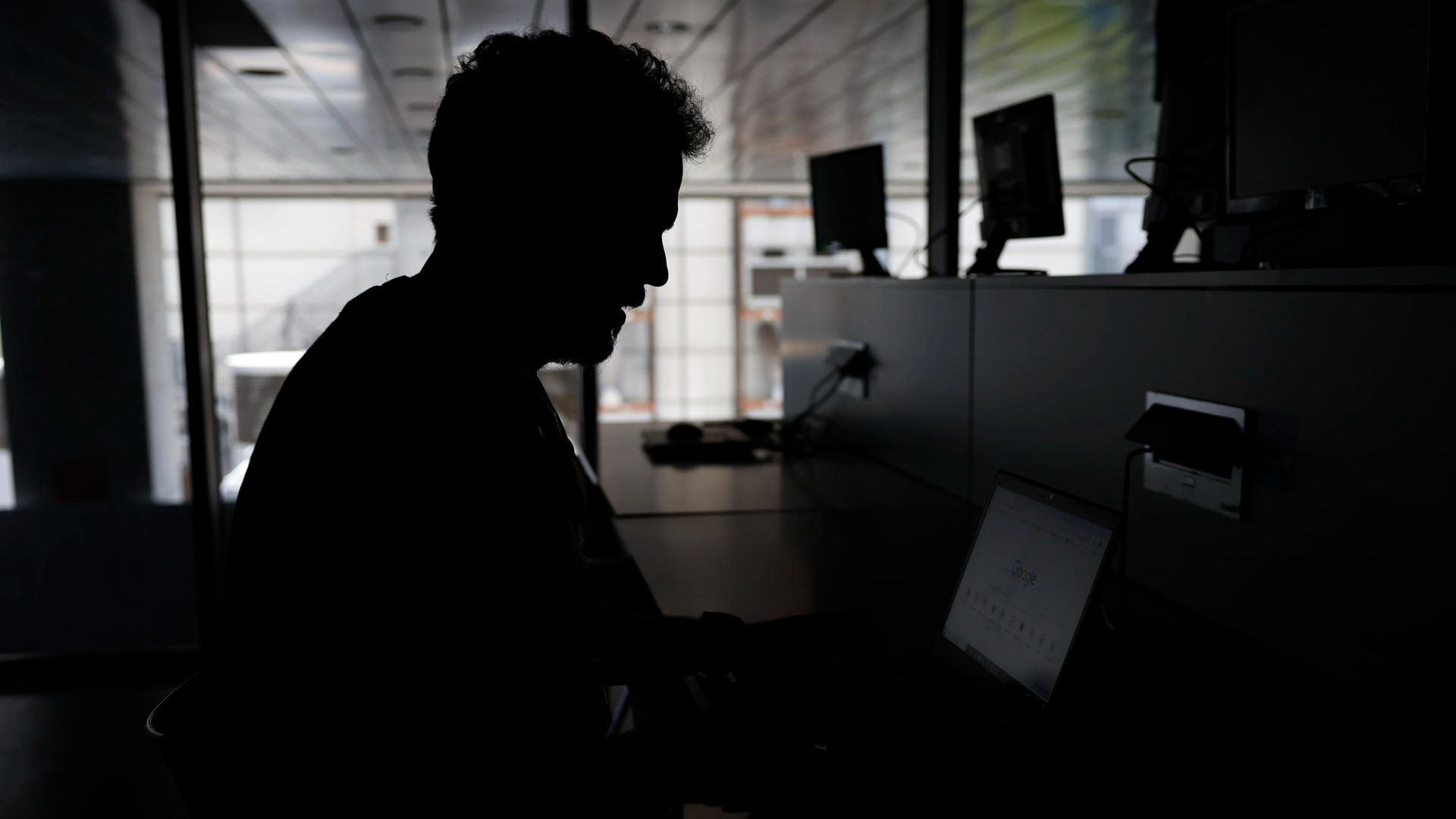 La sala de prensa de la Caja Mágica de Madrid