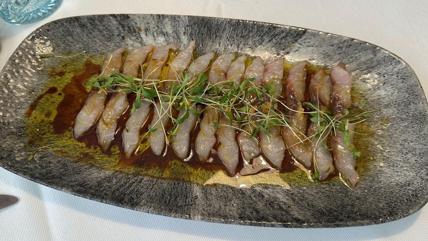 Uno de los platos del menú del restaurante Malvasía