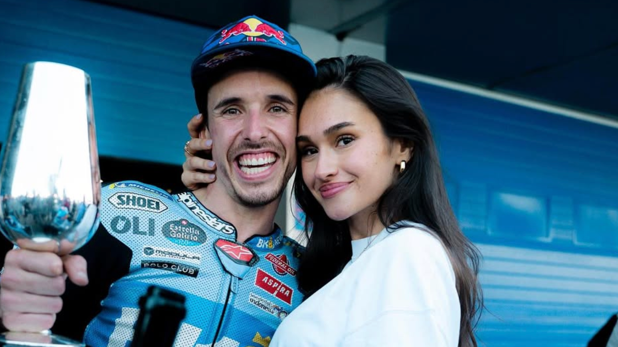 Gabriela Guzmán y Álex Márquez