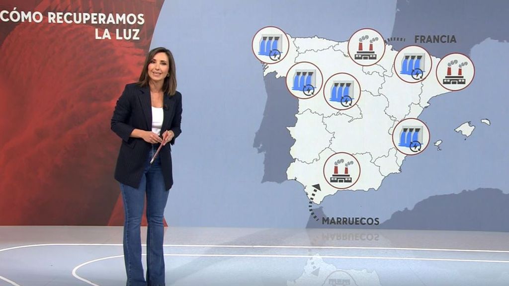 ¿Cómo fue recuperándose la luz ayer en el país?