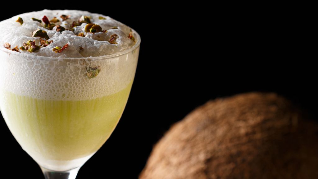 Cóctel de pistacho