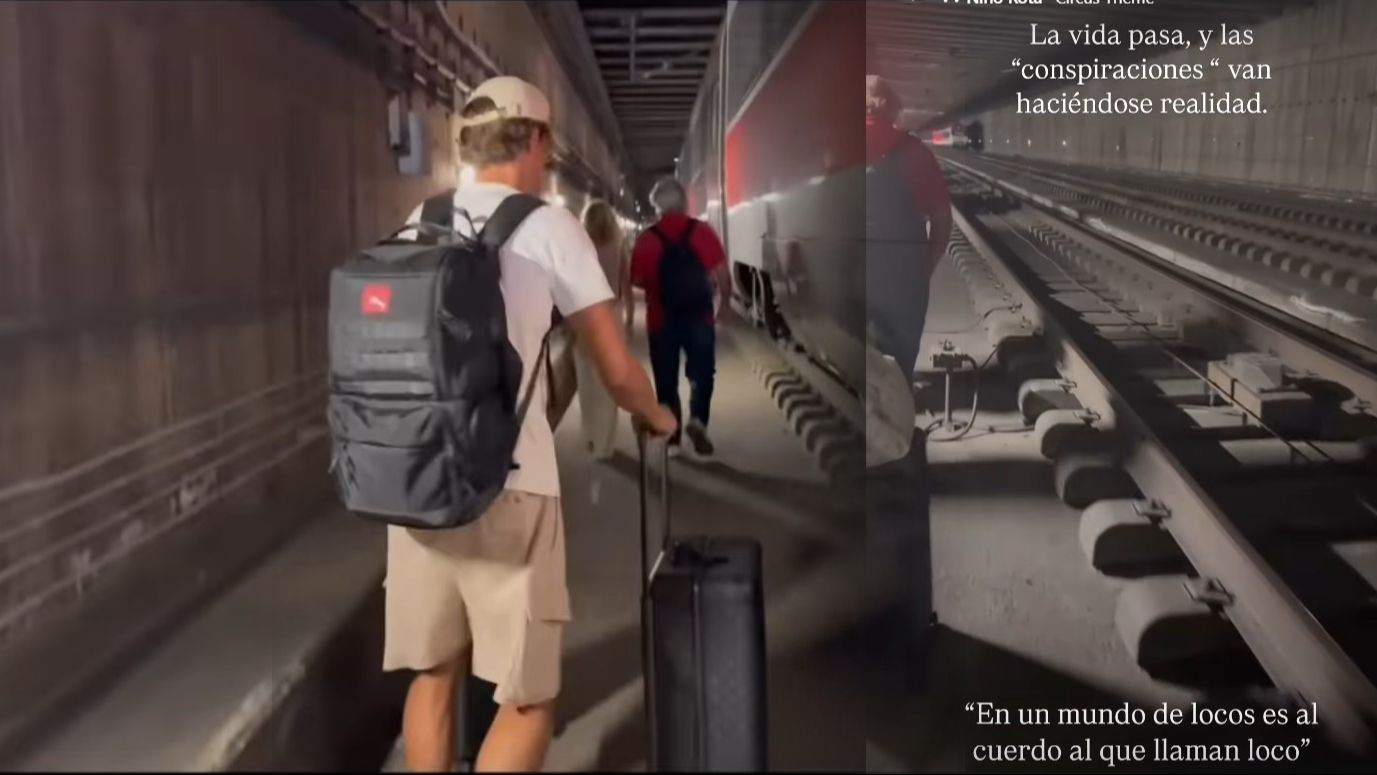 El storie de Marcos Llorente en Instagram donde sostiene que el apagón está ligado a las conspiraciones.