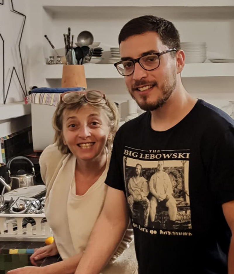 chefs aleix serra y su madre