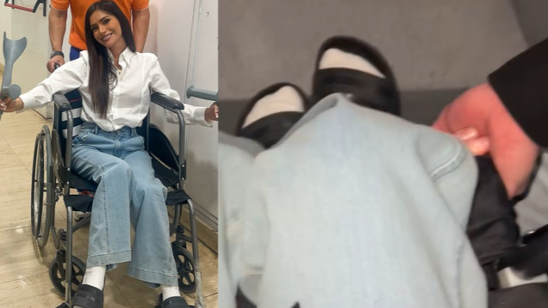 Miram Saavedra, socorrida por sus vecinos tras su accidente