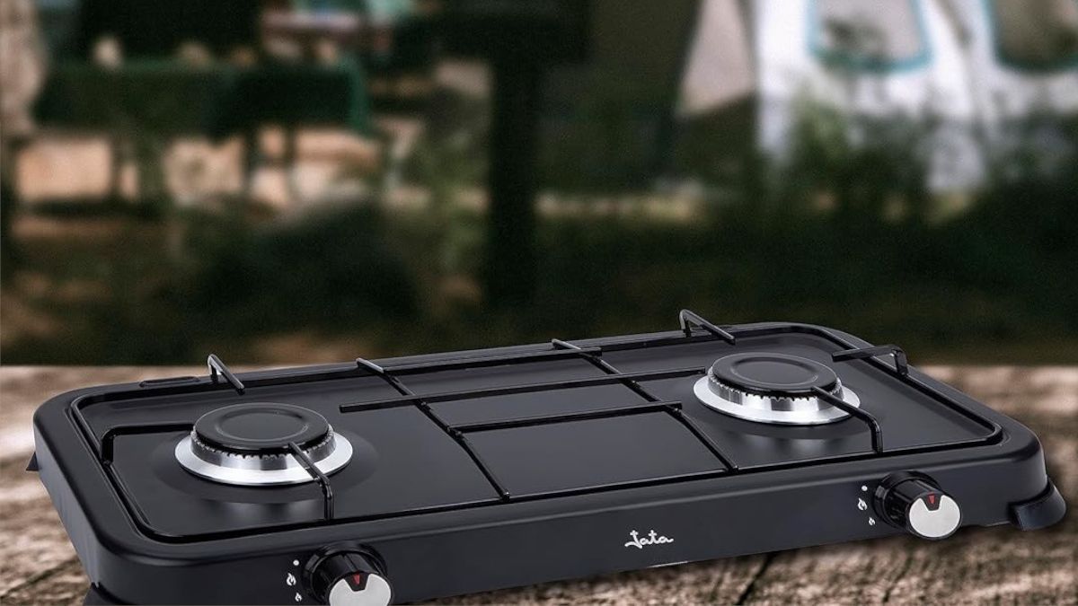 Olvídate de apagones con esta cocina de gas portátil que Jata a rebajado a menos de 47€