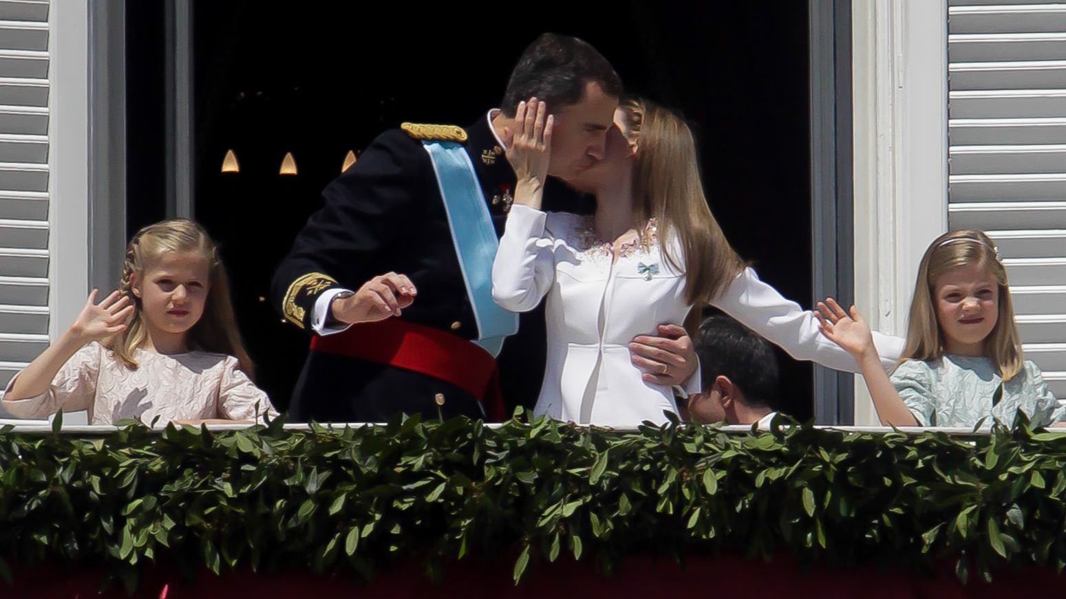 Proclamación de los reyes Felipe y Letizia, 2014.