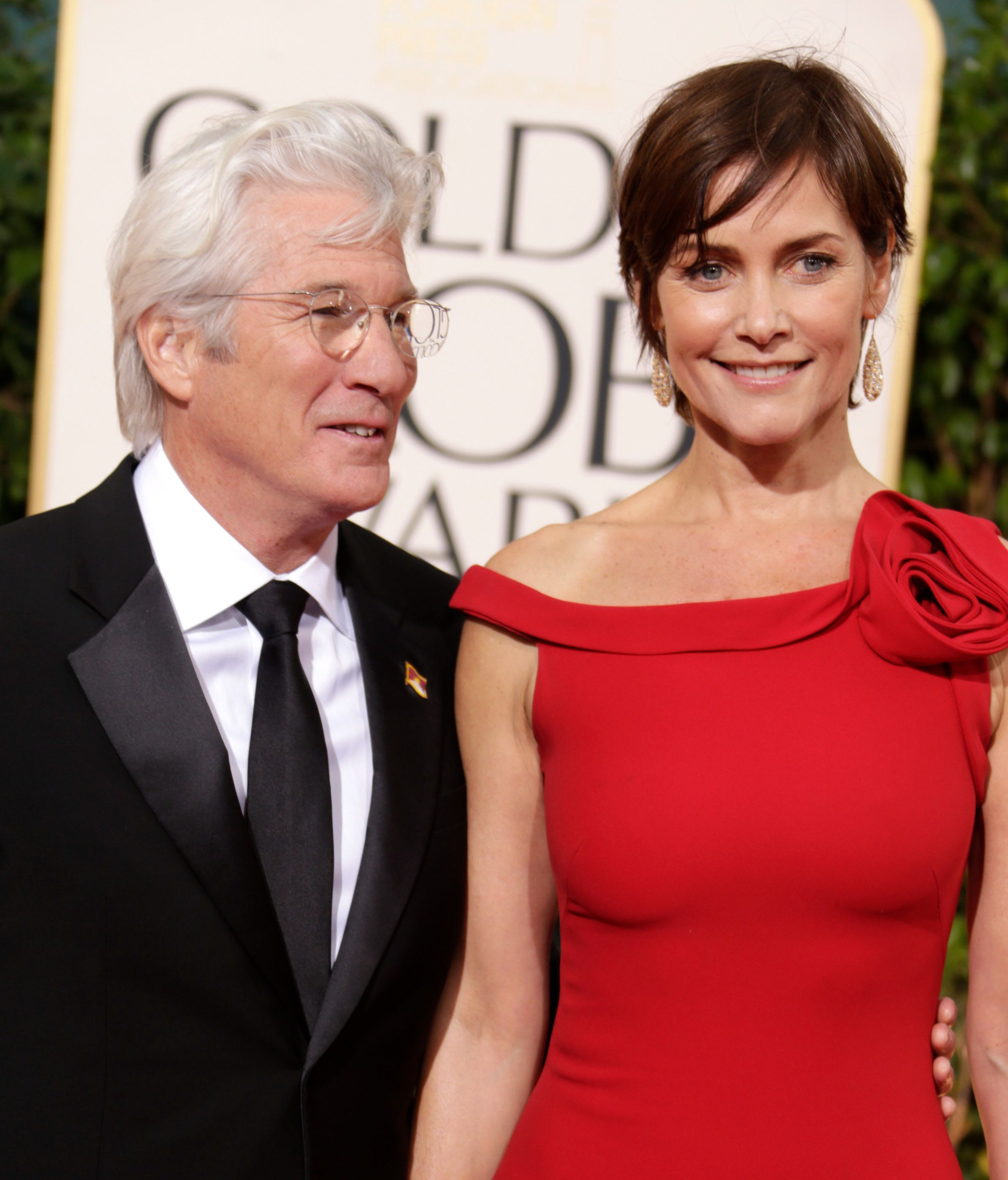 Richard Gere junto a su exmujer y madre de su hijo Homer, Carey Lowell