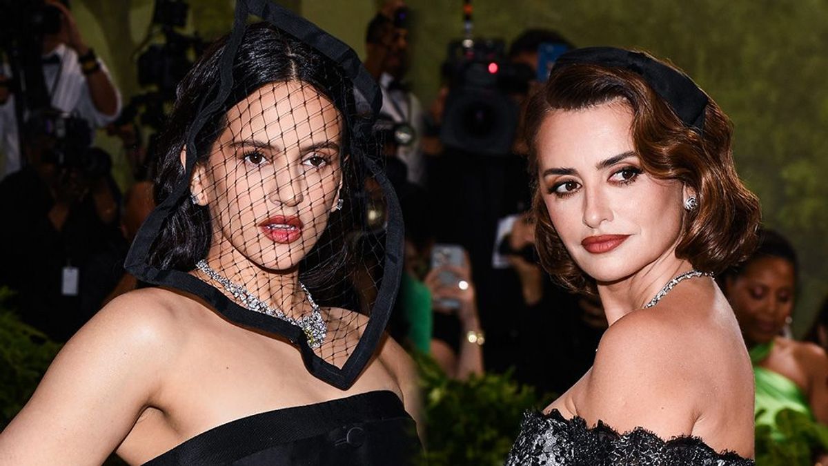 Rosalía y Penélope Cruz Rosalía y Penélope Cruz