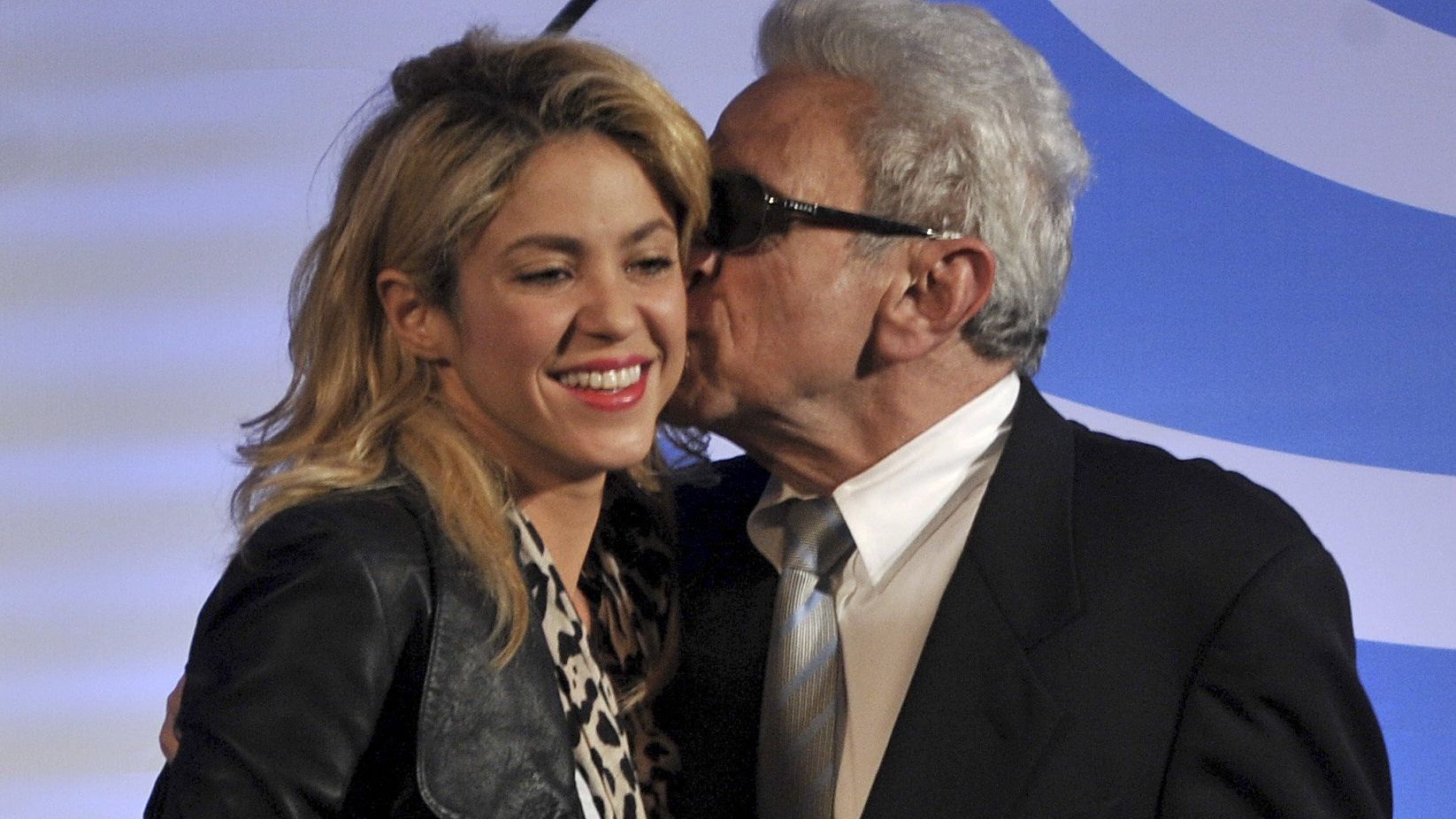 Shakira y su padre