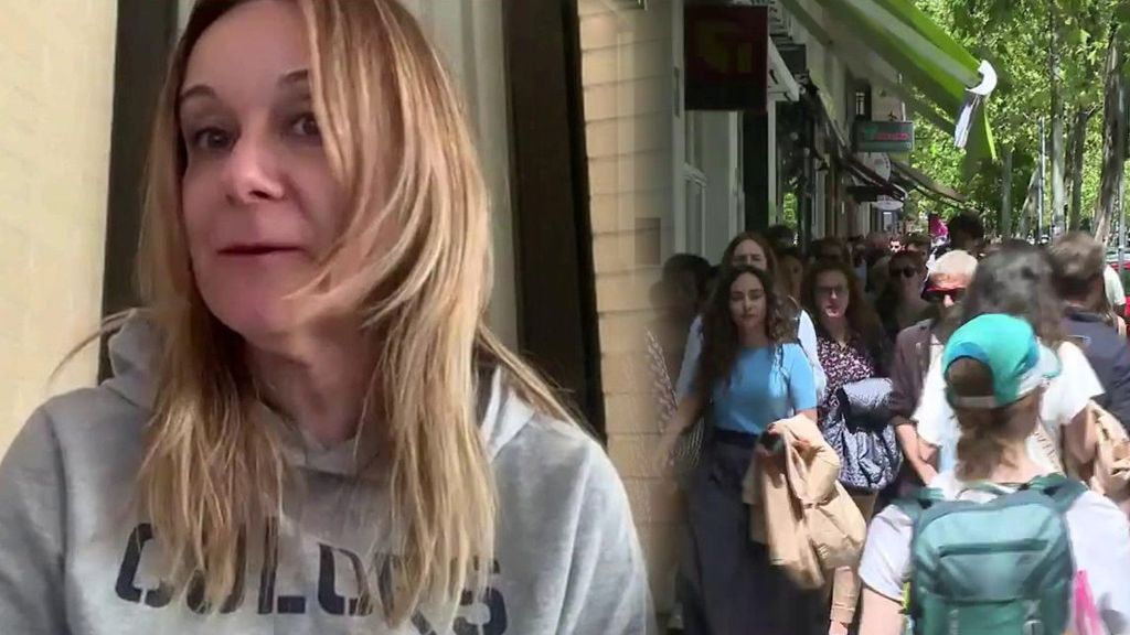 Una madre ha ayudado a una niña llamada Sara a regresar a su casa durante el apagón.