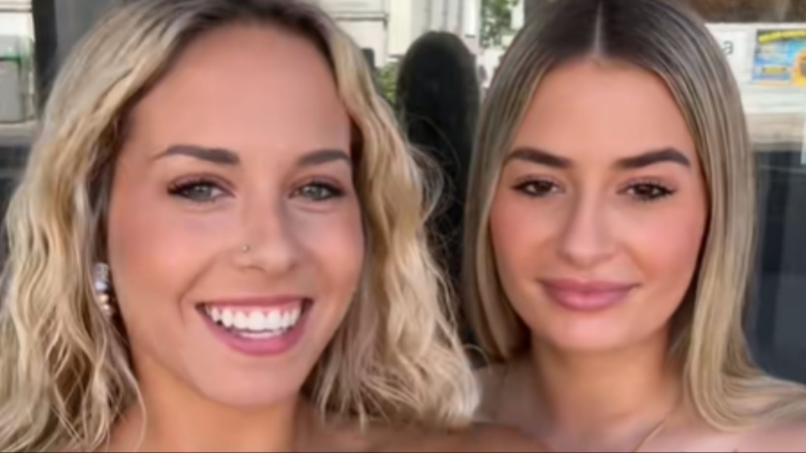 Violeta Crespo y Laura Galera