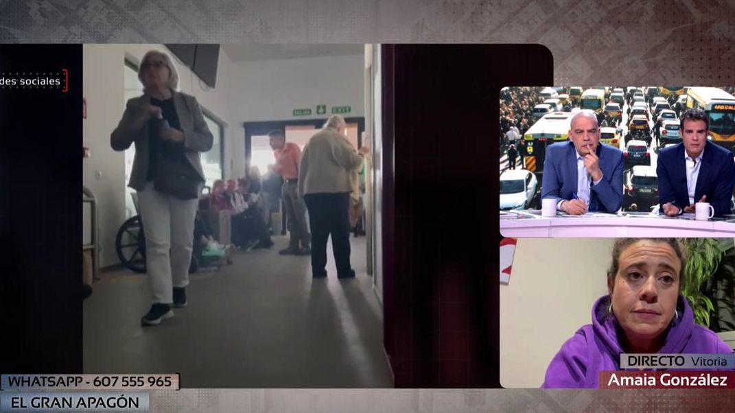 Amaia, denunciante del presunto maltrato a un chico con discapacidad en Chamartín durante el apagón: "Hubo amenazas"