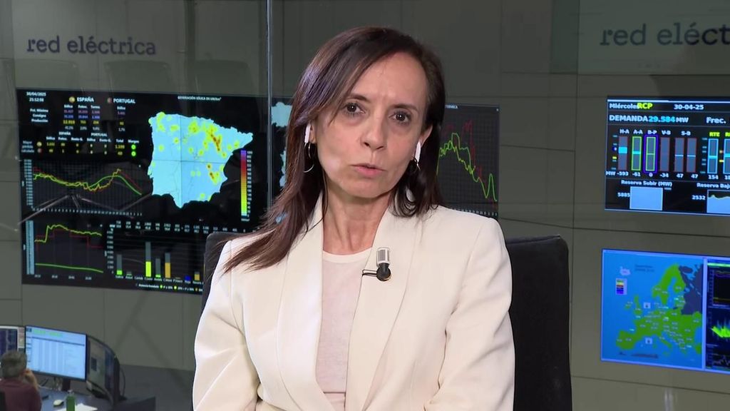 Beatriz Corredor, presidenta de Red Eléctrica aclara que el fallo estuvo en los generadores: "El operador del sistema funcionó correctamente"