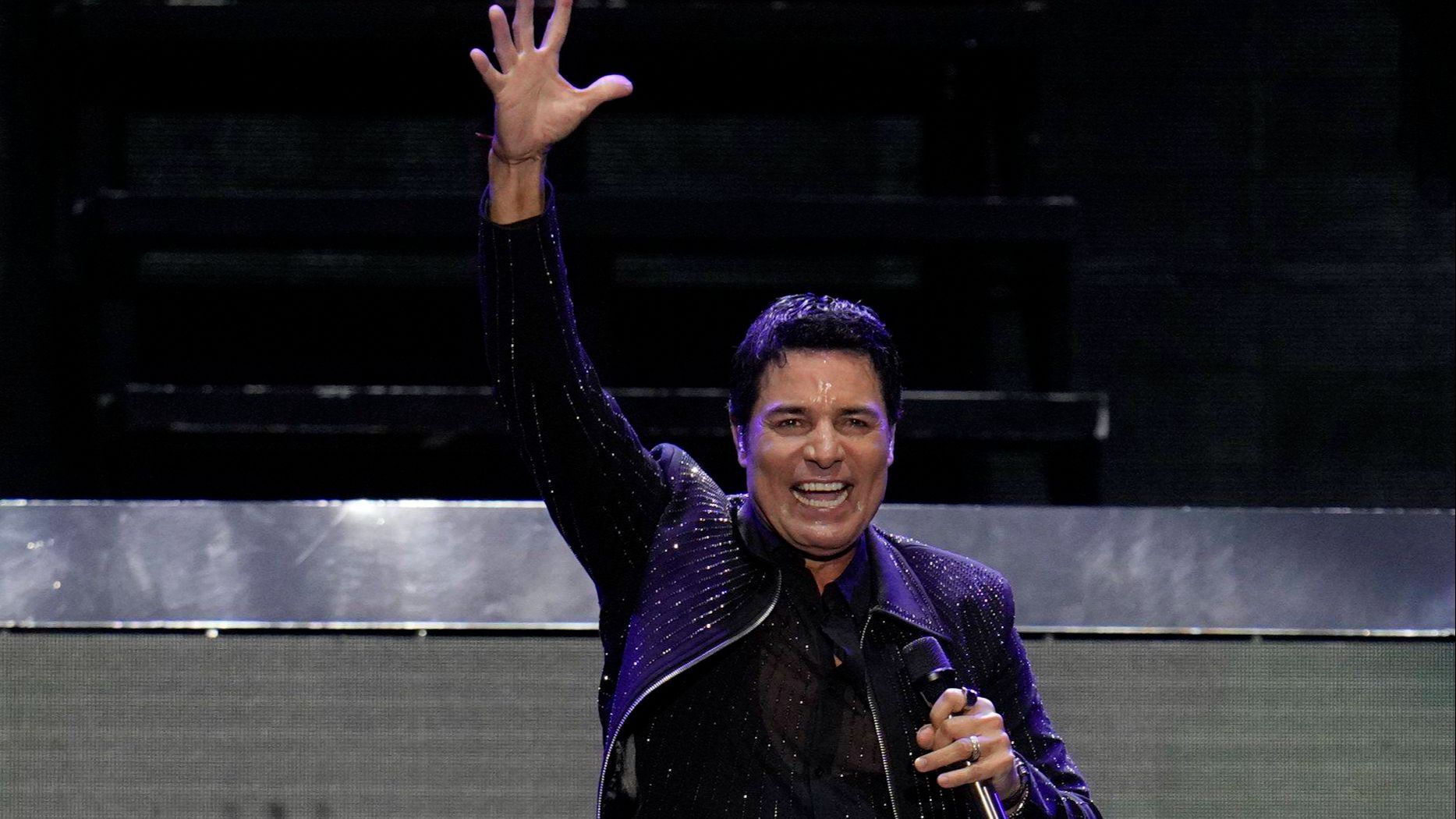 El cantante Chayanne