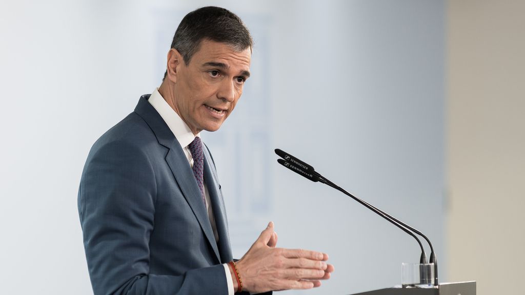 El presidente del Gobierno, Pedro Sánchez