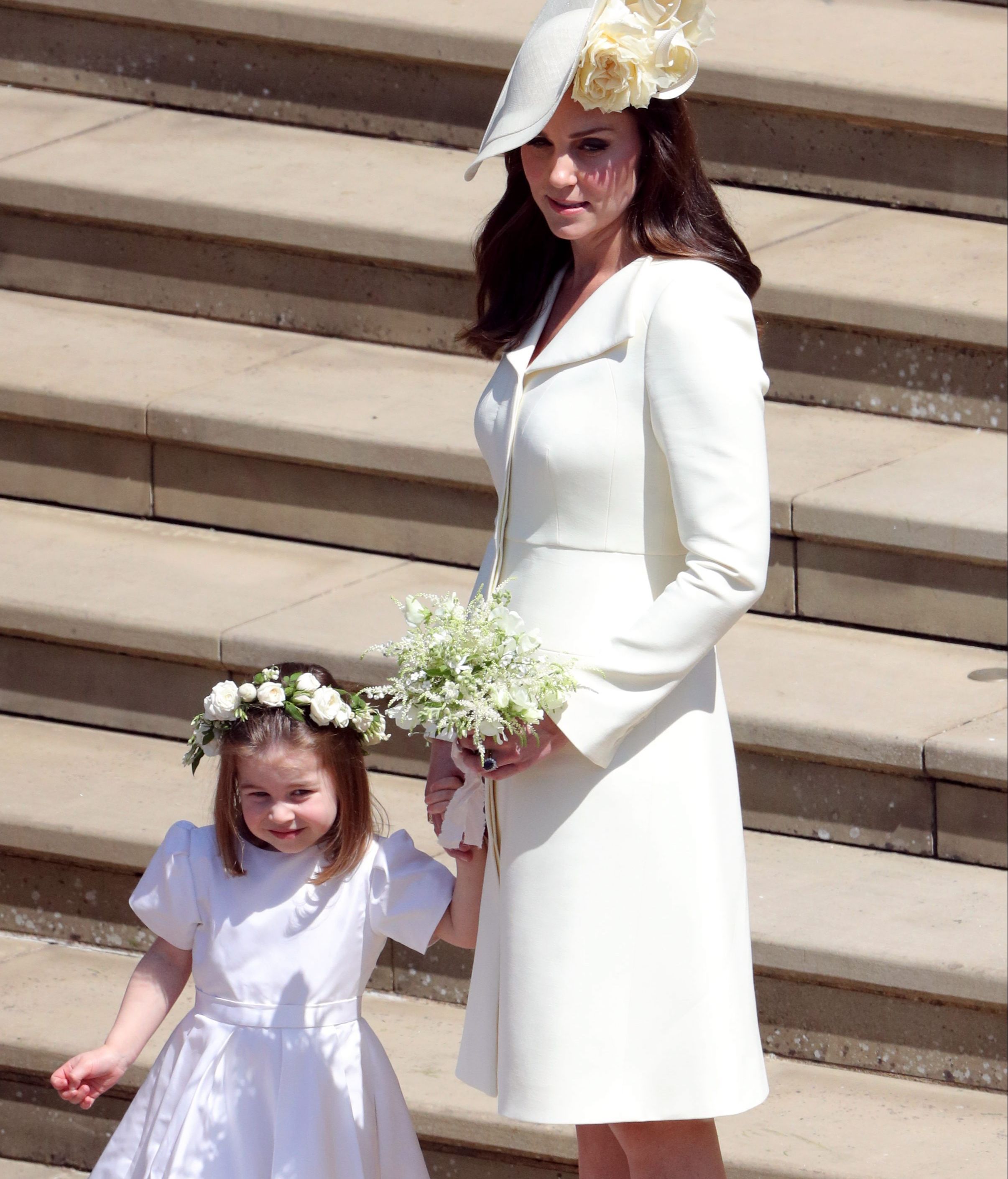 En la boda de Harry y Meghan Markle.