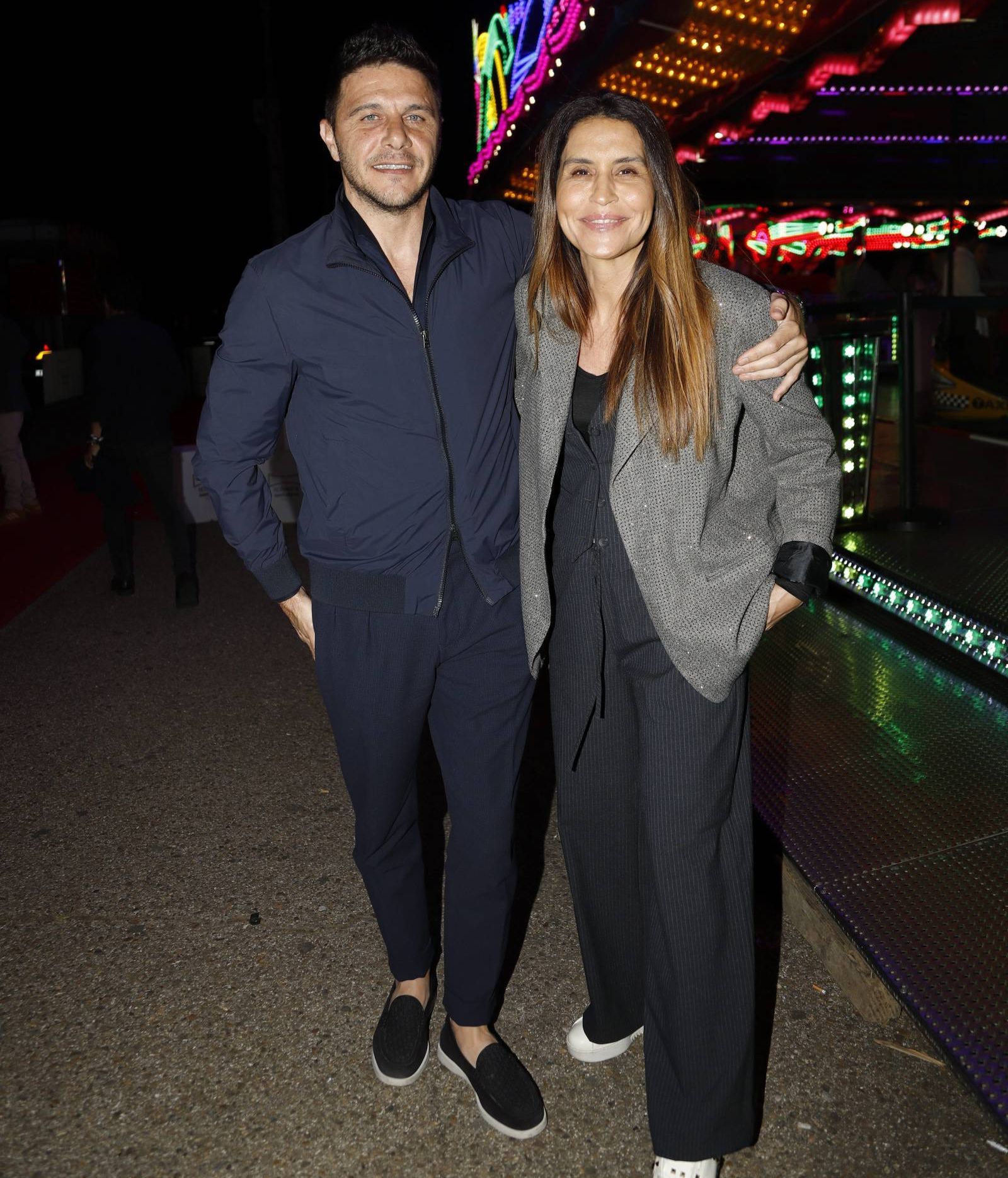 Joaquín Sánchez y Susana Saborido