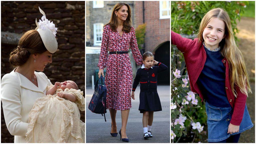 Los 10 años de la princesa Charlotte.