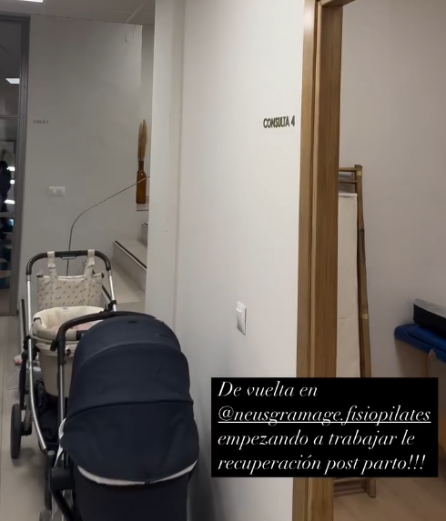 Lourdes Montes y su recuperación posparto