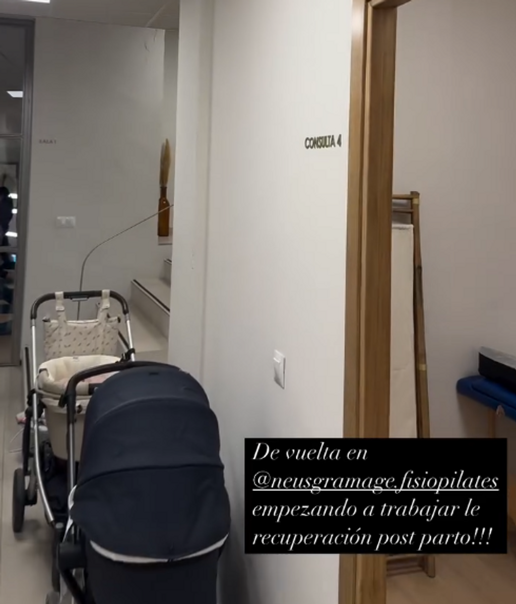 Lourdes Montes y su recuperación posparto