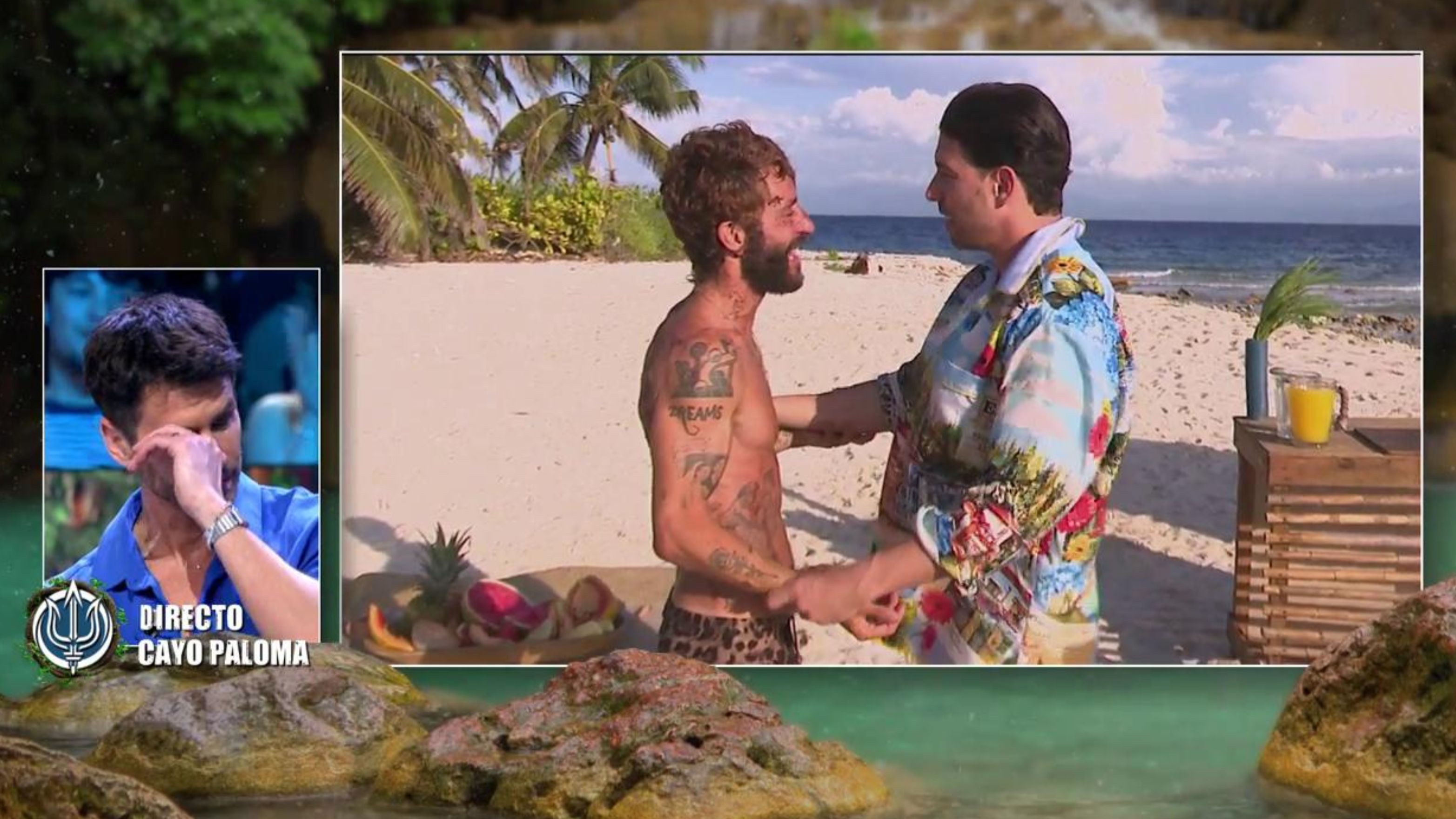 El especial reencuentro de Pelayo y su novio Gal emociona al exmarido del superviviente