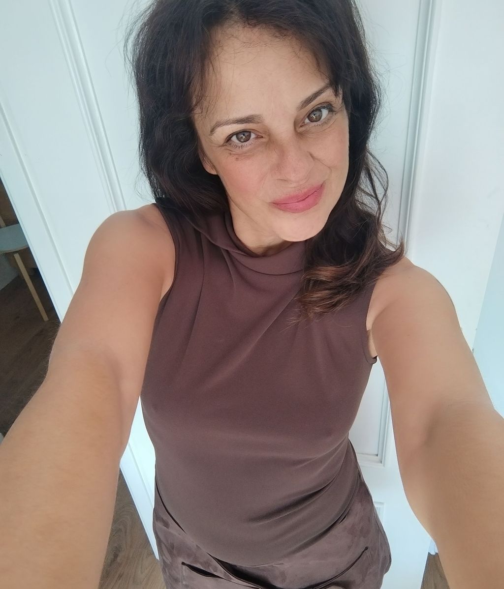 Probándome ropa el ultimo día de ayuno