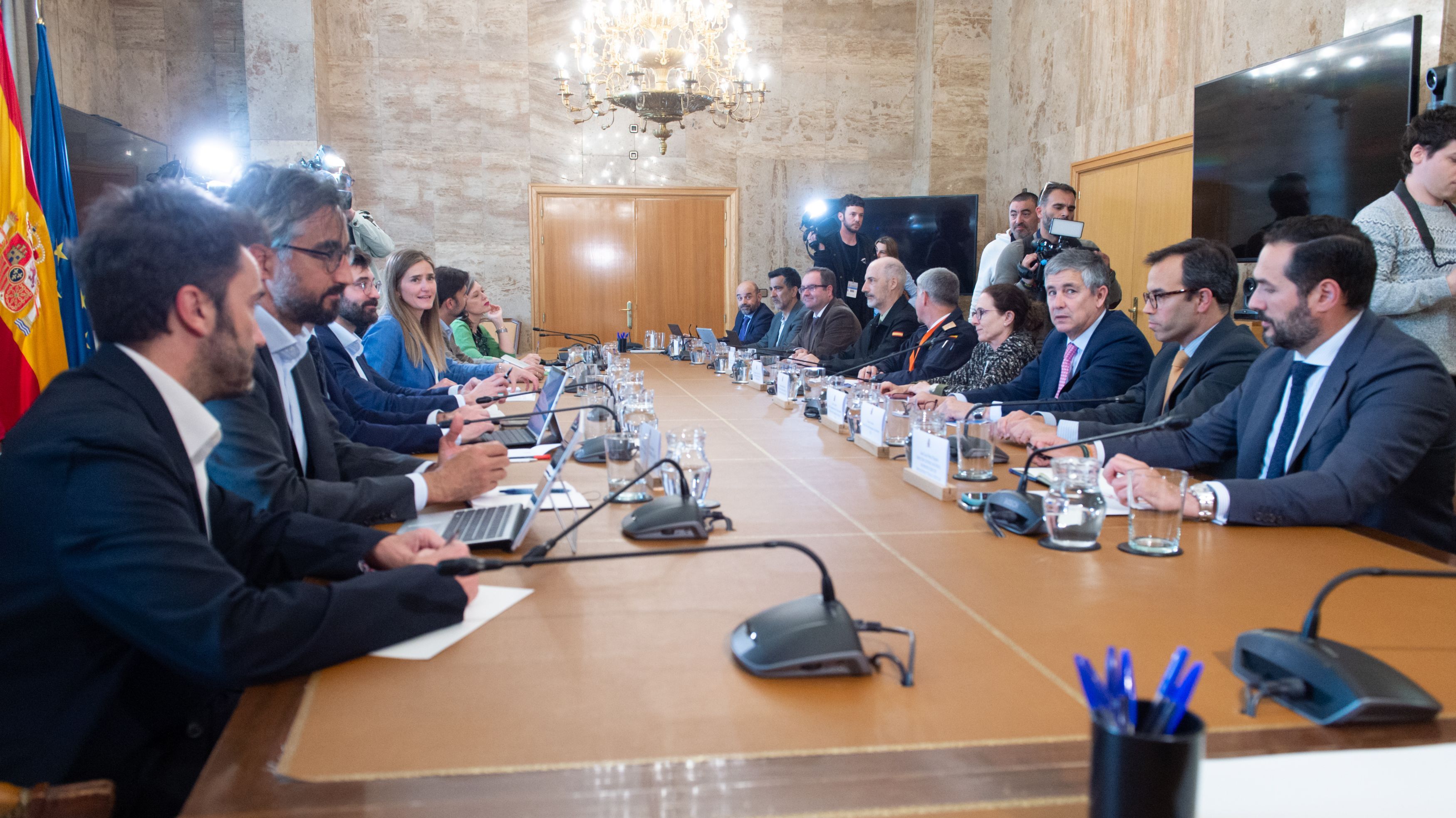 Reunión del comité de análisis del apagón creado por el Gobierno