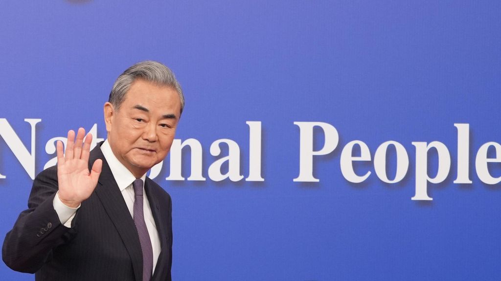 Archivo - El ministro de Exteriores de China, Wang Yi