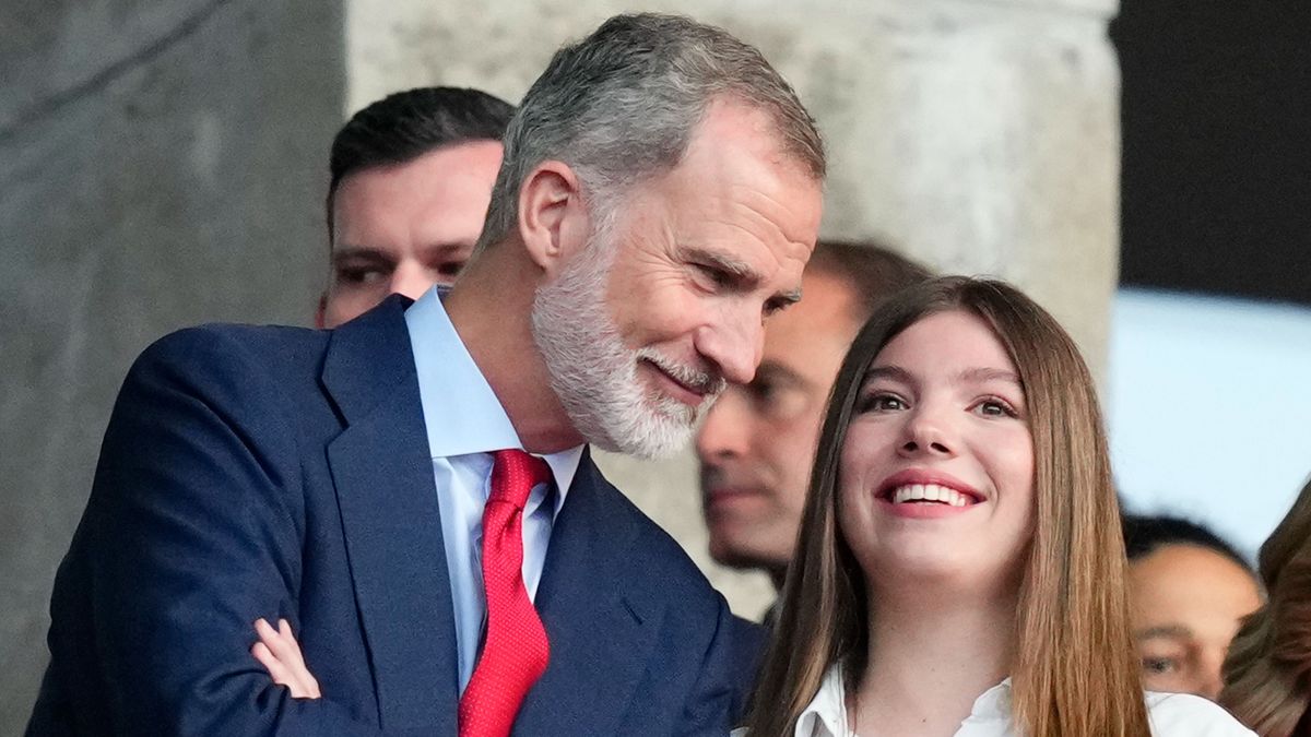 Felipe y su hija Sofía