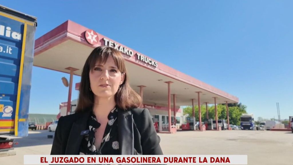 La jueza que trasladó su juzgado a una gasolinera el día de la DANA