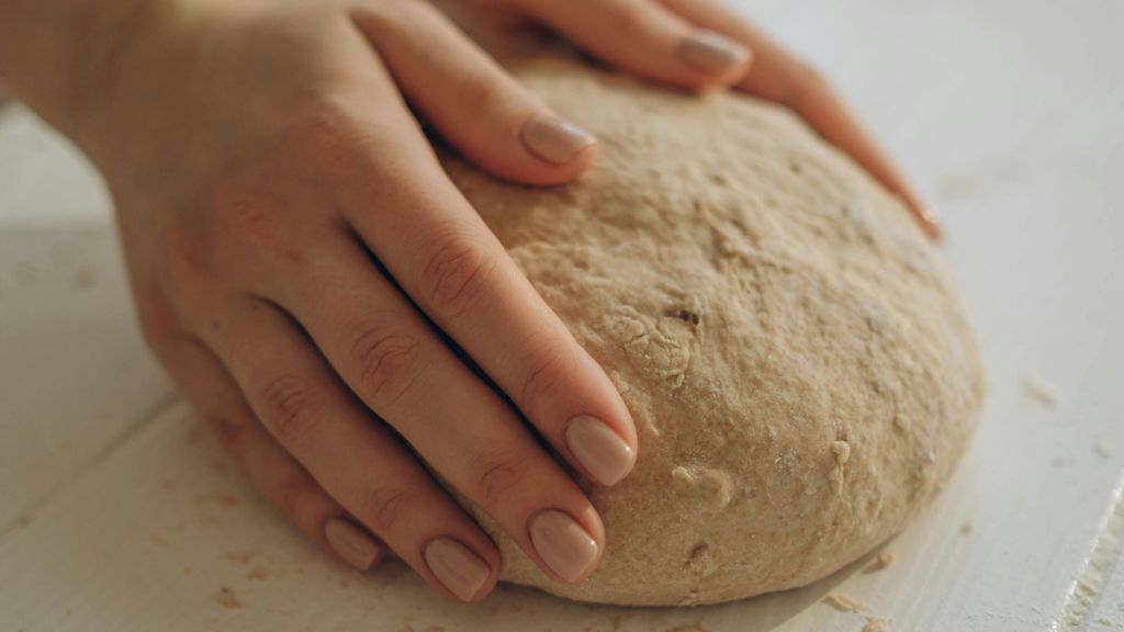 Masa de pan antes de hornearse