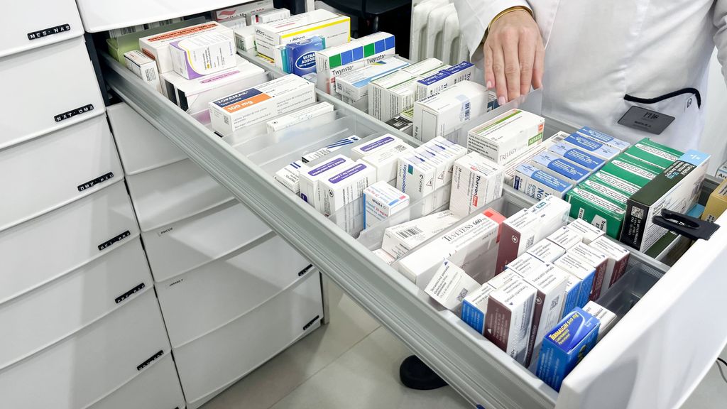 Despacho de fármacos en una farmacia