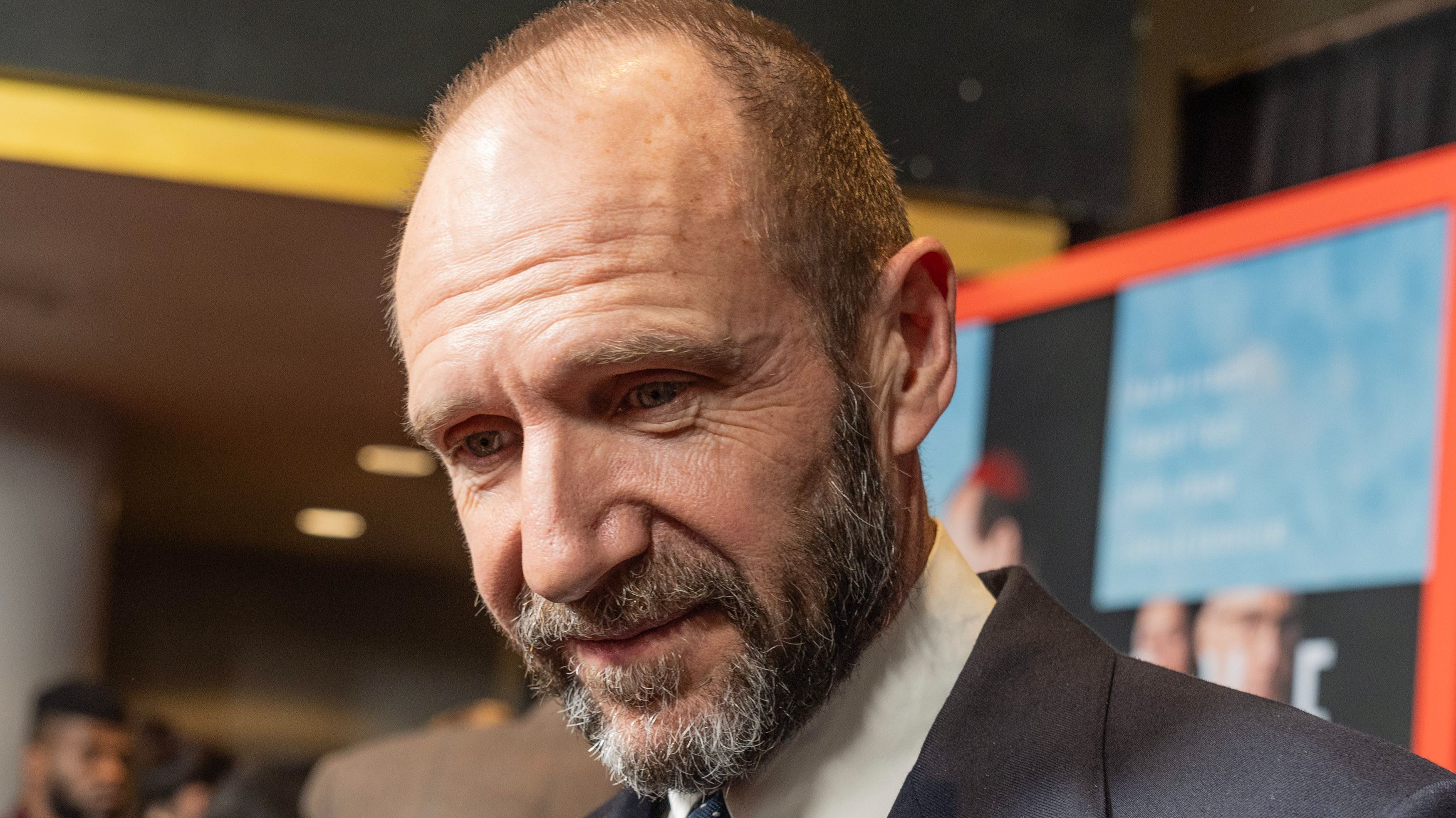 El actor Ralph Fiennes.