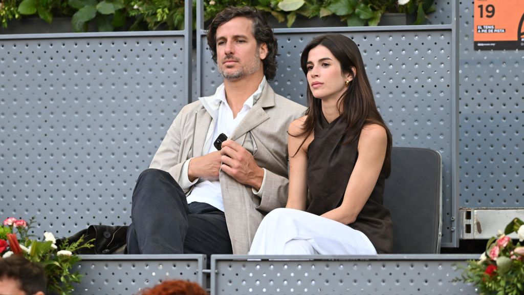 Feliciano López y Sandra Gago